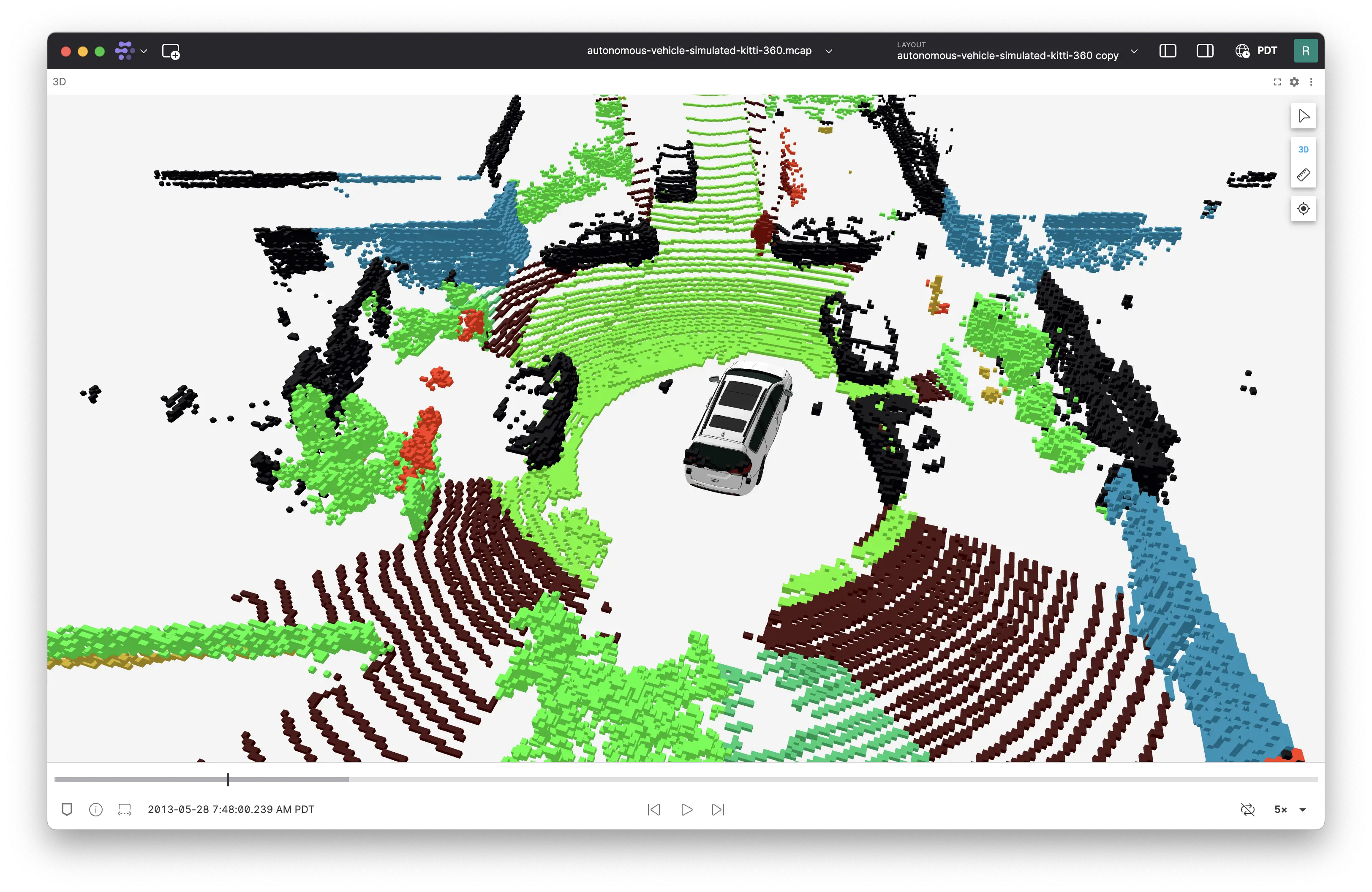 point cloud cubes